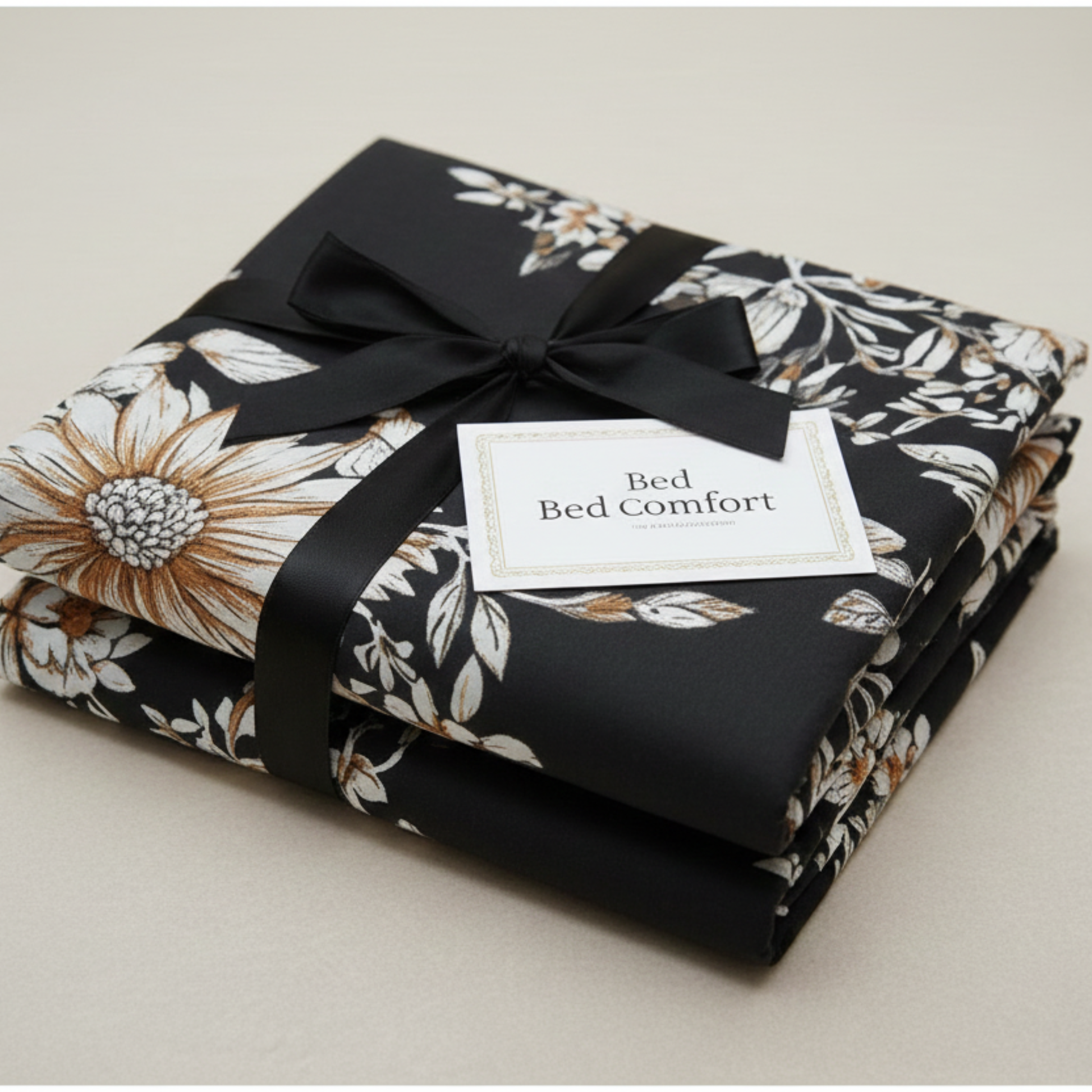 3D Midnight Grace Bedsheet