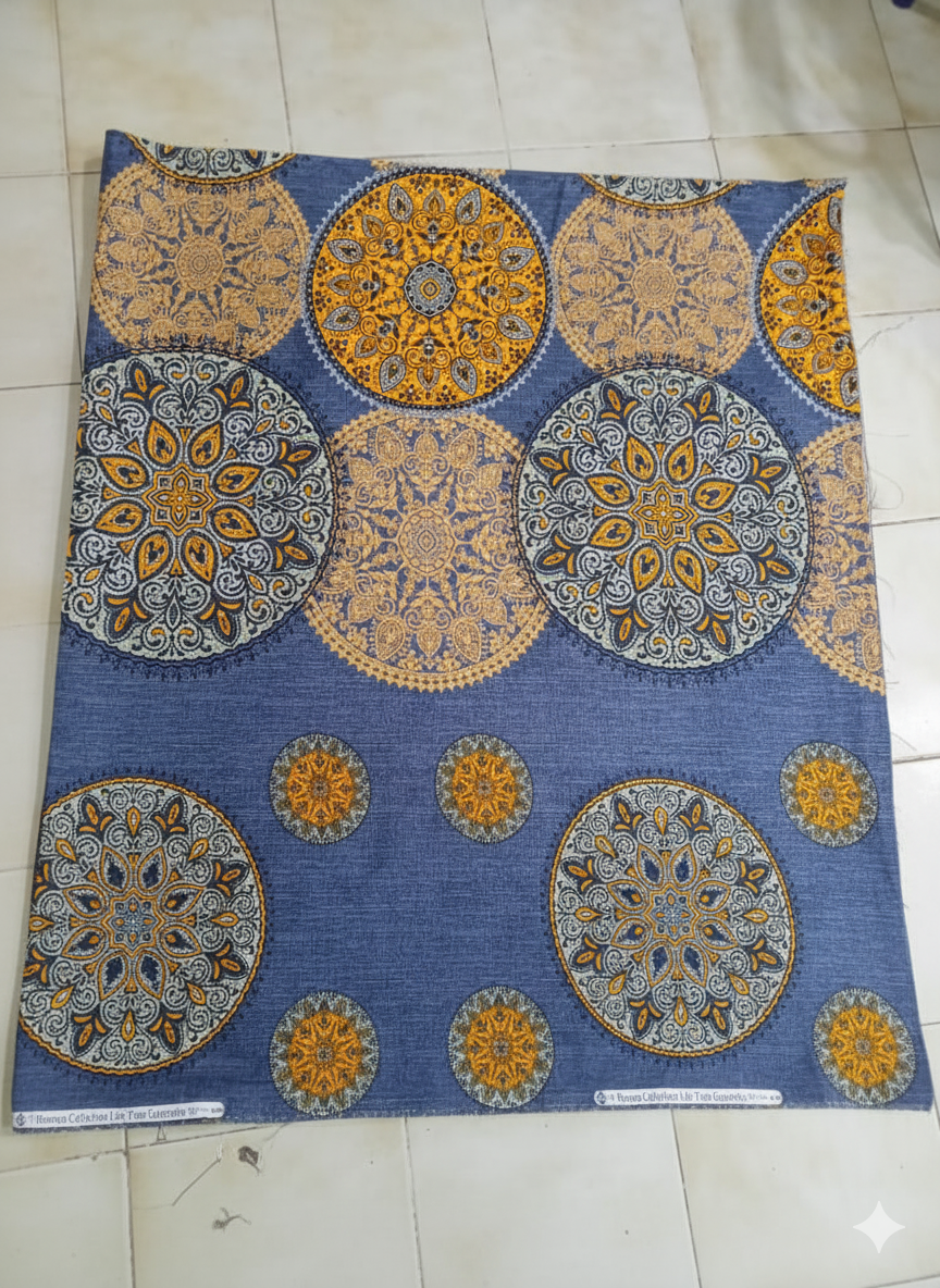 3D Royal Mandala Bedsheet