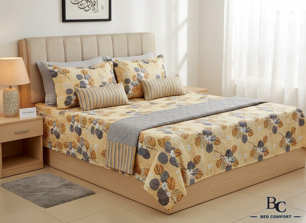 Maple Mist Firell Bedsheet