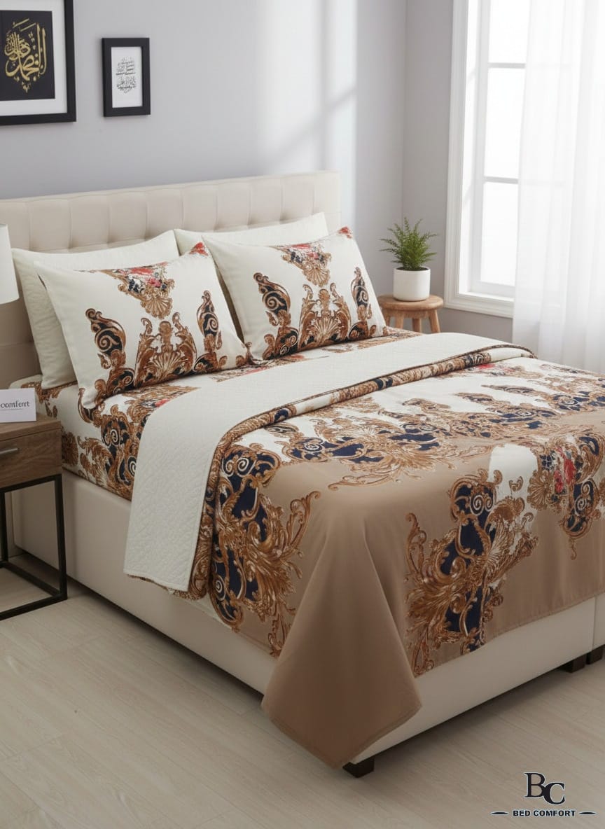 3D Imperial Elegance Bedsheet