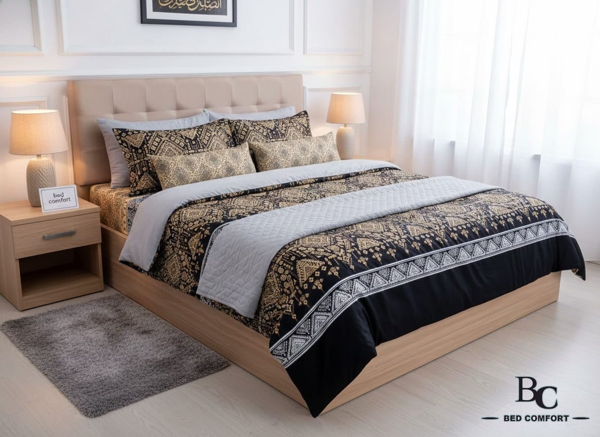 Midnight Royale Firell Bedsheet