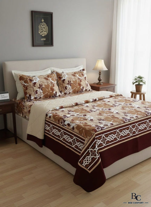 3D Autumn Vines Bedsheet